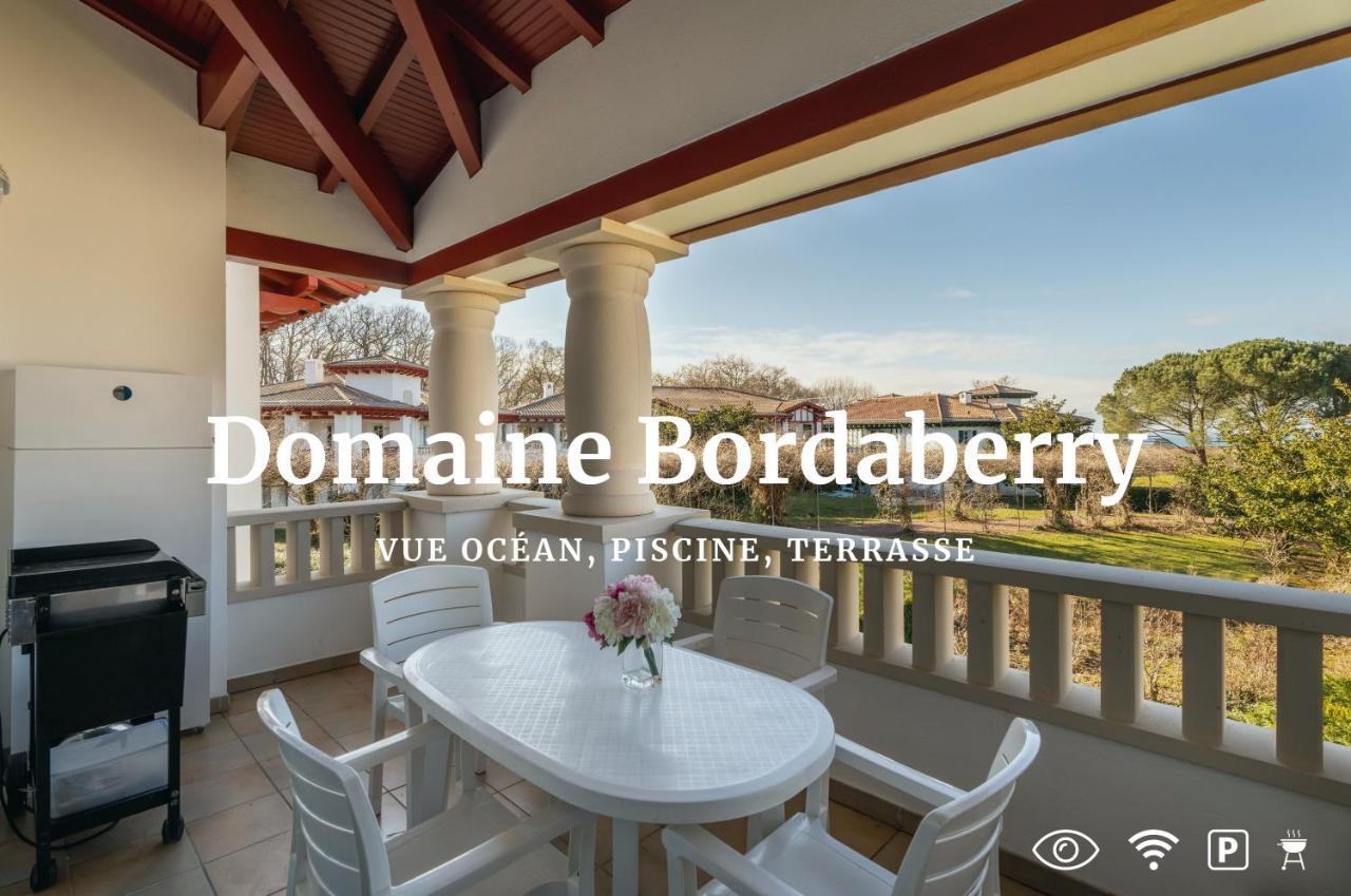 Atlantic Selection - Domaine De Bordaberry - Avec Piscine Et Vue Ocean Apartment Urrugne Bagian luar foto