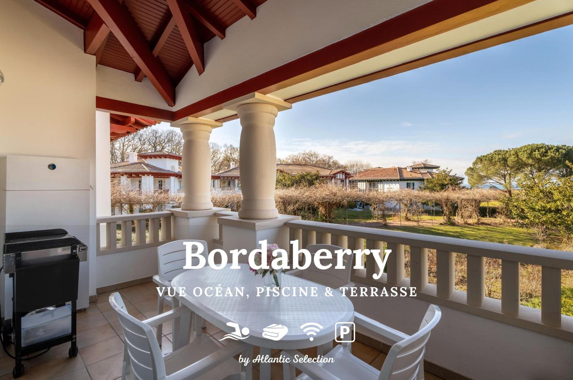 Atlantic Selection - Domaine De Bordaberry - Avec Piscine Et Vue Ocean Apartment Urrugne Bagian luar foto